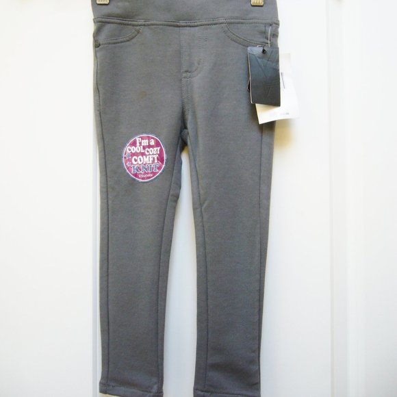 Vigoss Toddler Girls Knit Skinny Pants Pull On - Picture 1 of 6